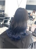 ブルーパープルグラデーションカラー