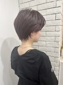 くびれショートスタイル　綺麗めショート