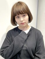 ソト 銀座(soto.)&nbsp;ハイライトカラー/くびれヘア/レイヤーパーマ/ミニボブ[銀座]