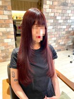 モードケイズ 調布店(MODE K's)&nbsp;レイヤーカット_韓国調布顔周り前髪カット