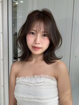 エトラ 渋谷店(etora)&nbsp;◎小顔レイヤーボブグレージュベージュカラー