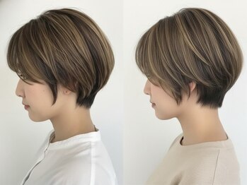 メリーランド 日吉(MerryLand)の写真/【日吉】髪のダメージを最小限に抑え、カラー後のパサつきを感じない髪に＊気になり始めの白髪にも◎