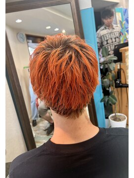ファンヘアメイク(Fun hair make) オレンジ