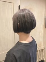 ヘアーリゾートガーデン 南林間店(Hair Resort Garden) ヘーゼルベージュのクールなボブ