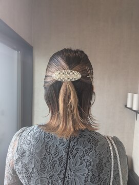 トリコ(ToricO) ハーフアップ