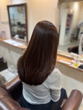 エトワール(Etoile HAIR SALON) 暗めカラーココアブラウンカラー11.17