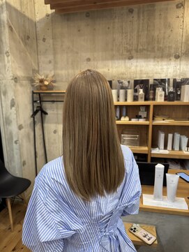 シンクアンド(THINK AND) シアーベージュ / ダブルカラー | THINK AND