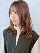 モリオ(morio)&nbsp;ハッシュカットレイヤーカット韓国風ミディアムレイヤー