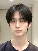 ノラキチジョウジ(NORA KICHIJOJI) 韓国ラウンドマッシュツーブロックセンターパートワックスなし
