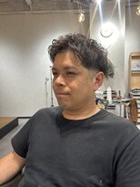 ソウソウヘアースタジオ(so/so hair studio)&nbsp;癖毛を活かしたメンズショートスタイル！