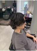 【メンズ】グランジパーマ