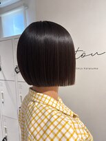 パトゥ 京都四条烏丸(patou)&nbsp;伸びかけショートから艶ミニボブへ♪
