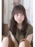 Ｎｅｏｌｉｖｅaim　ベビーバングのエアリーセミロング☆