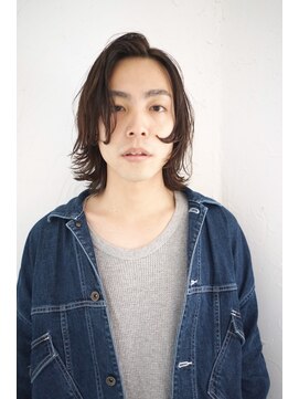 アンド(AND) ミディアムロング　マッシュレイヤー