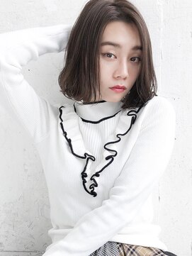 ルティア(Lutia) グレージュ センターパート！