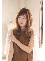 ヘアーズ ベリー 古市店(hairs BERRY)&nbsp;BERRY/夏＿フォギーベージュ＿イメチェン＿毛先パーマ＿耳かけ