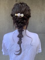 ゼンコー 国分寺(ZENKO)&nbsp;【ゼンコー国分寺店】ロープ編みポニーテール