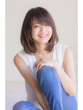 ラフ フロム ガーデン(Laf from GARDEN) 寺尾拓巳　大人かわいいエギョモリグレーベージュひし形レイヤー