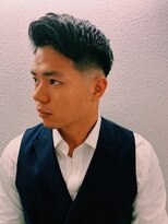 ヒロギンザプレミアムバーバースパ パレスホテル店(HIRO GINZA)&nbsp;七三分け／フェード／東京／理容室