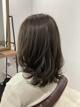 サルファ ヘアデザイン 名古屋 丸の内(S.ALPHA HAIR DESIGN) グレージュミルクティー