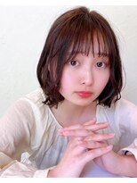 ザブックハンドサロン(The book hand salon)&nbsp;ブラウン×ボブ