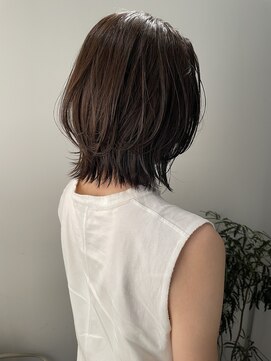 トレス(TRESS) くびれミディ シアーブラウン マロンベージュ