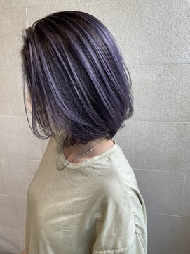 ゲン(gen.) @gen.kawachi ハイライト!色落ちは綺麗なシルバーカラー♪