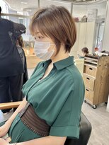 ジーニー 横浜(giinii)&nbsp;大人可愛い20代30代40代丸みショート【横浜】渋谷良太