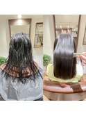 縮毛矯正×バイカルテ超音波リートメント【札幌美容室trewa】