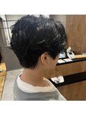 ◎ショートのセンターパートパーマ◎