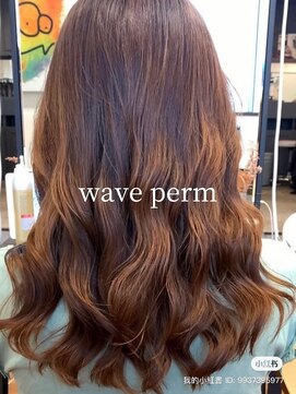 シティ(CITY) #酸性コテ巻き風パーマ