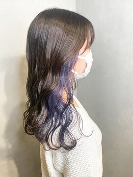 シークレット 登戸店(Secret) インナーカラー×ラベンダー