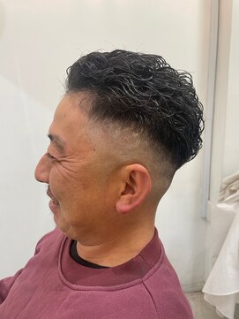 ヘアーメイク ニューヨーク 千駄木店(Hair Make NEWYORK) スキンフェード×宮城リョウタ風パーマ
