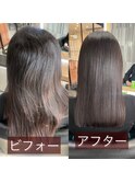 髪質改善ストレート