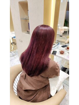 プアメリア 名古屋(Puamelia) レイヤーケアブリーチダブルカラーボブ_4331