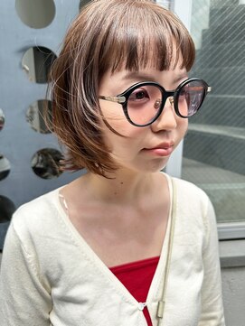 ザメゾン(THEMAISON) 【GUEST】ブリーチ無し、一回のカラーで作るミルクティーカラー