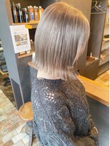 ベランダ(veranda)&nbsp;切りっぱなしボブ＋アイスグレージュ