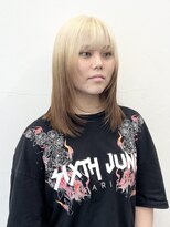 ココ 本八幡(KOKO)&nbsp;#黒髪#小顔#クラゲヘアー#オリーブグレー#ココアベージュ#美髪