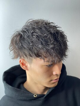 ブルーオーシャン 久留米店(BlueOcean) 20代30代ツーブロックマッシュツイストスパイラルパーマ