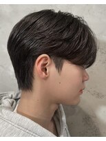 韓国シースルーマッシュダウンパーマ韓国マッシュ