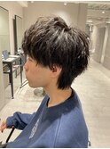 【シャドウパーマ】マッシュ/メンズパーマ/メンズカット/池袋