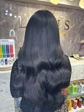 ラピス テラス 渋谷(Lapis terrace) ブルーブラック♪艶髪