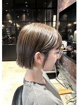 オーガニック アトリエ 大宮(organic+atelier)&nbsp;夏カラー白髪ぼかしハイライト×小顔カット◎耳かけもできる