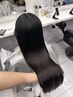 【Rinka指名】持続性抜群!!うる艶縮毛矯正+カット