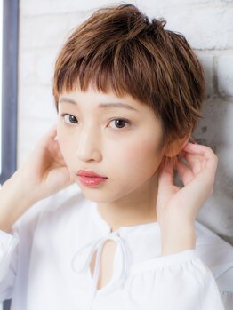 ヘアーアンドメイク グリーン(hair&make green)の写真/【東十条/髪質改善】丁寧なカウンセリングと経験豊富なスタイリストのセンスで難しいショートも360°綺麗に