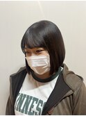 さらさらストレートな大人ボブスタイル