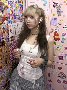 ロテ 名古屋 名駅店(Lote.) ミディアムヘア/デザインカラー/フェイスフレーミング/名古屋