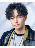 センターパート波巻き