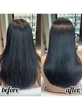 ルミス 銀座(Lumis) ストレートスタイル/艶髪/髪質改善/縮毛矯正/20代30代40代50代