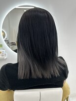 アイニ 天王寺アポロ店(aini)&nbsp;ブラック＆ホワイト/ダブルカラー/髪質改善/トリートメント/